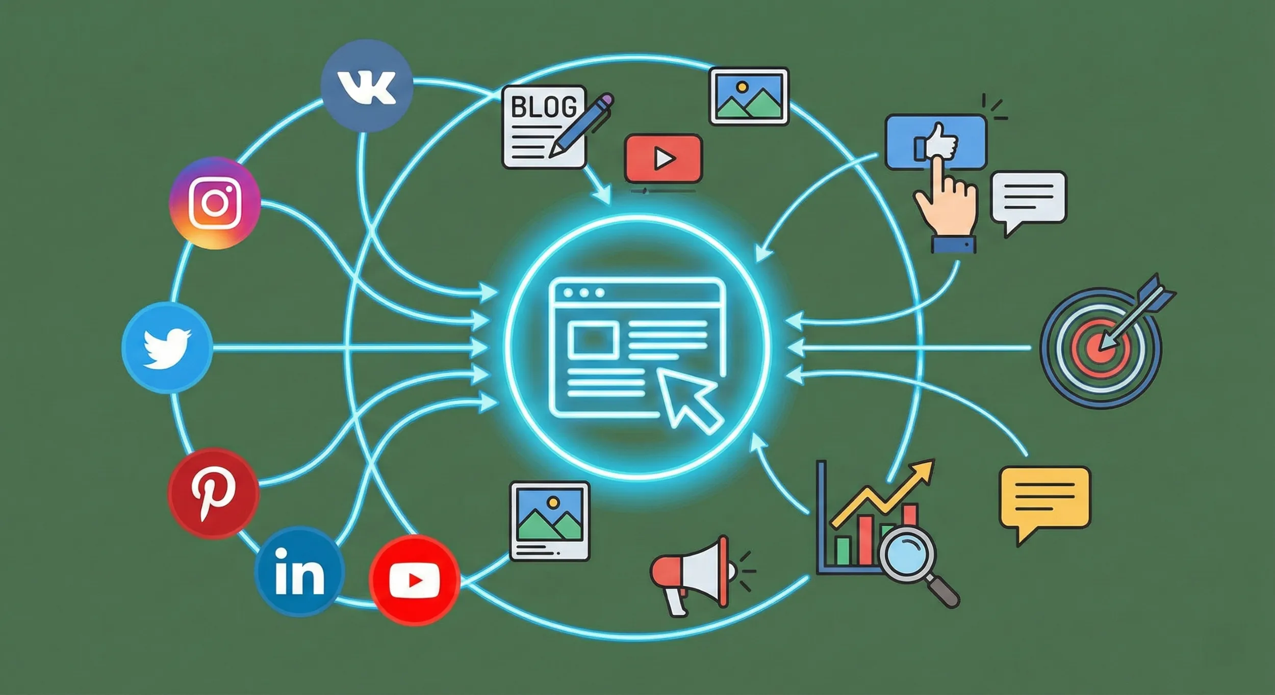 Как использовать соцсети для продвижения вашего сайта